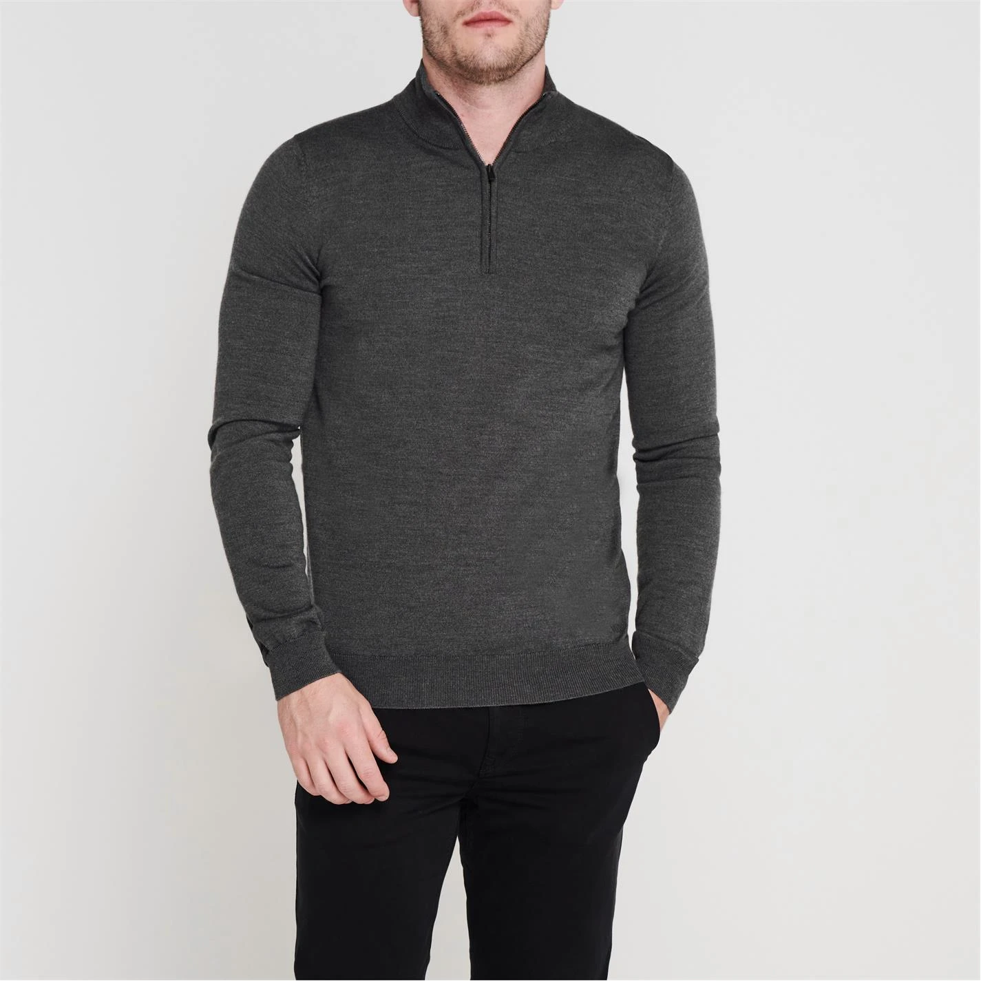 Hugo Hugo San Gottardo1/4 Zip 2 Hugo Hugo San Gottardo1/4 Zip - Image 2