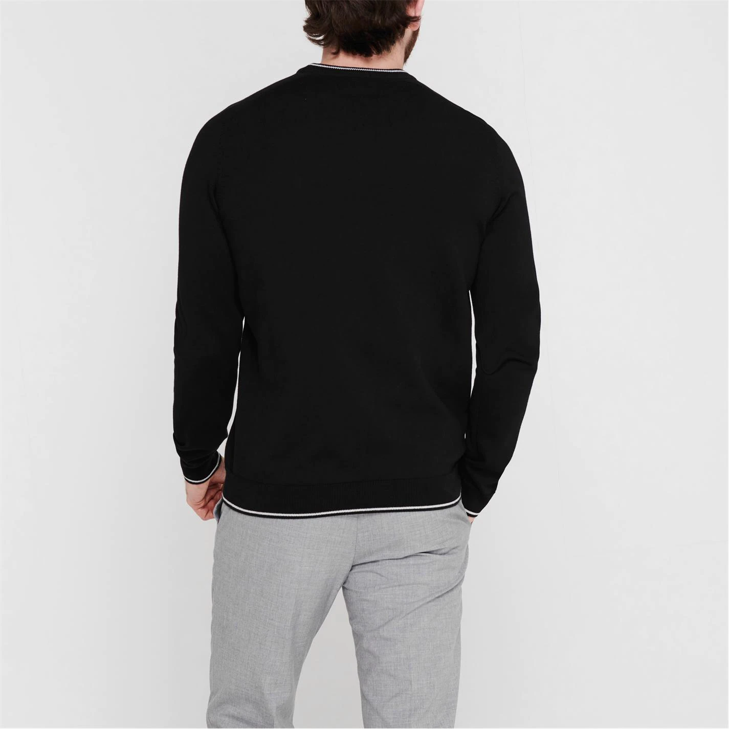 Boss Rovan Crew Knit Jumper 3 Boss Rovan Crew Knit Jumper - Image 3