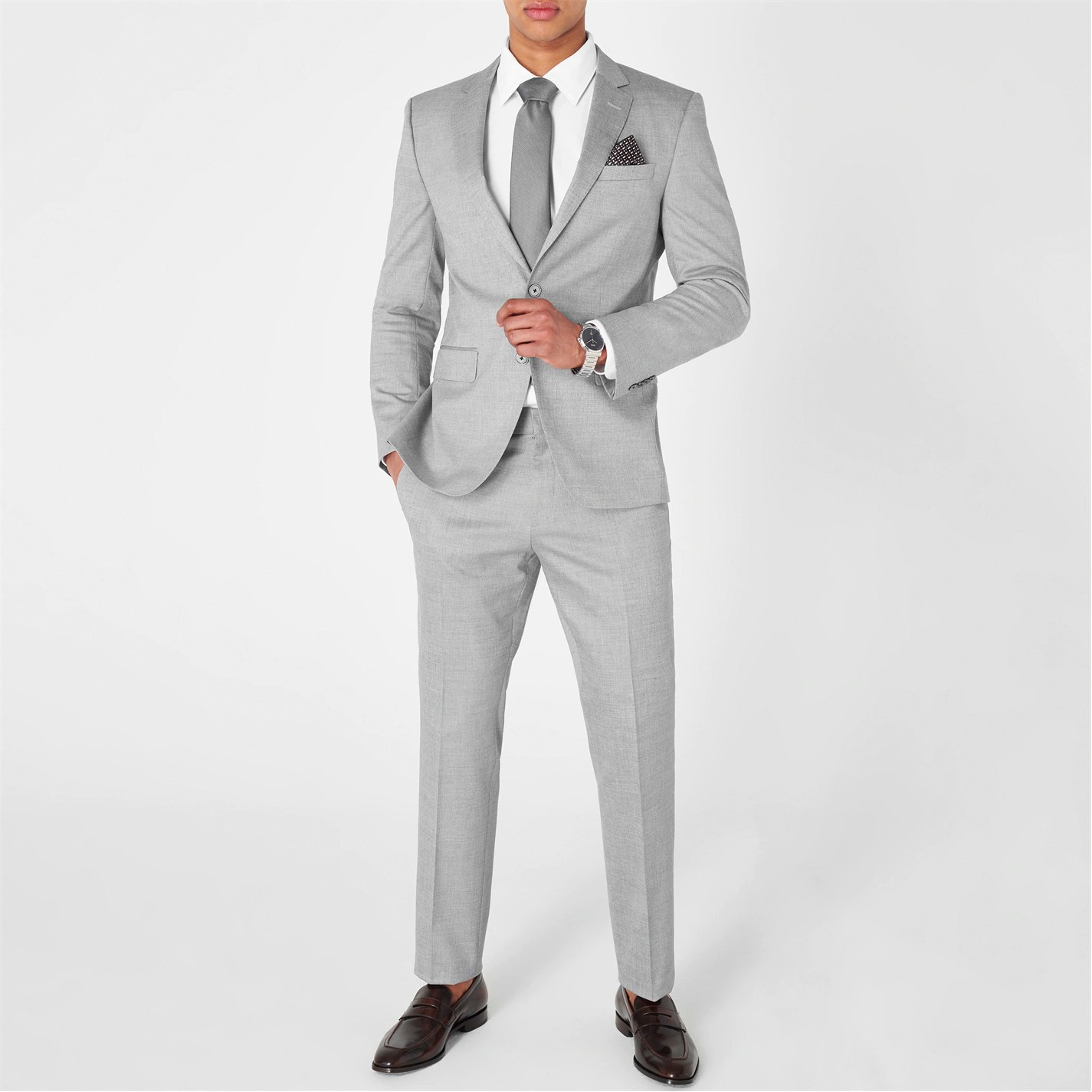 Boss H Genius Suit Trousers 2 Boss H Genius Suit Trousers - Image 2