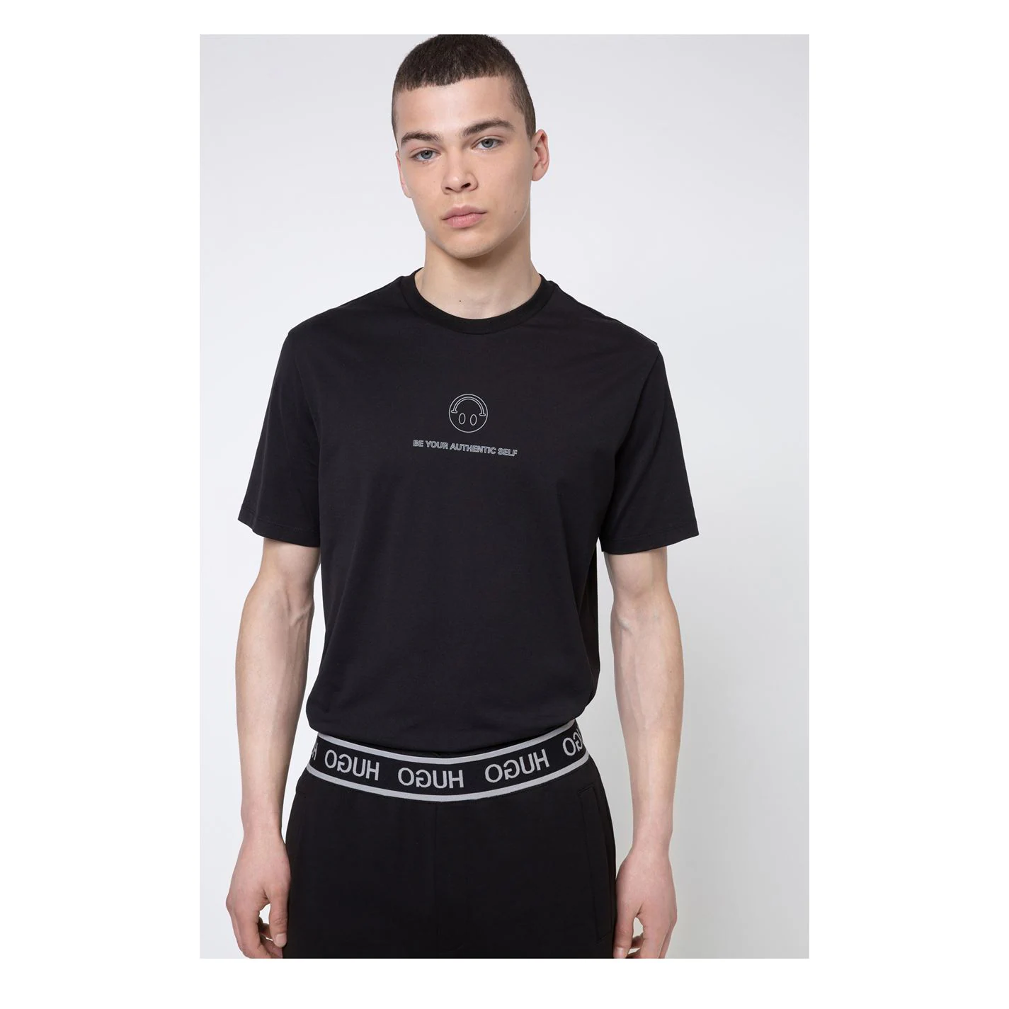 Hugo HUGO X Smiley Deppelin T Shirt 2 Hugo HUGO X Smiley Deppelin T Shirt - Image 2