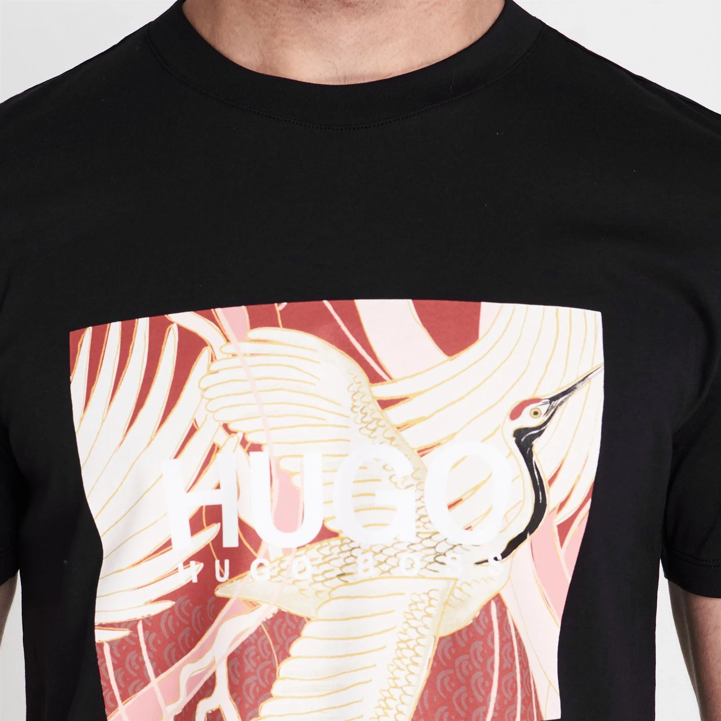 Hugo Japanese Crane T Shirt 4 Hugo Japanese Crane T Shirt - Image 4