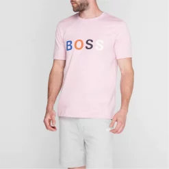Boss Multi Coloured Logo T Shirt -Outlet The Lux Evolve Store 58224406 xxl a1