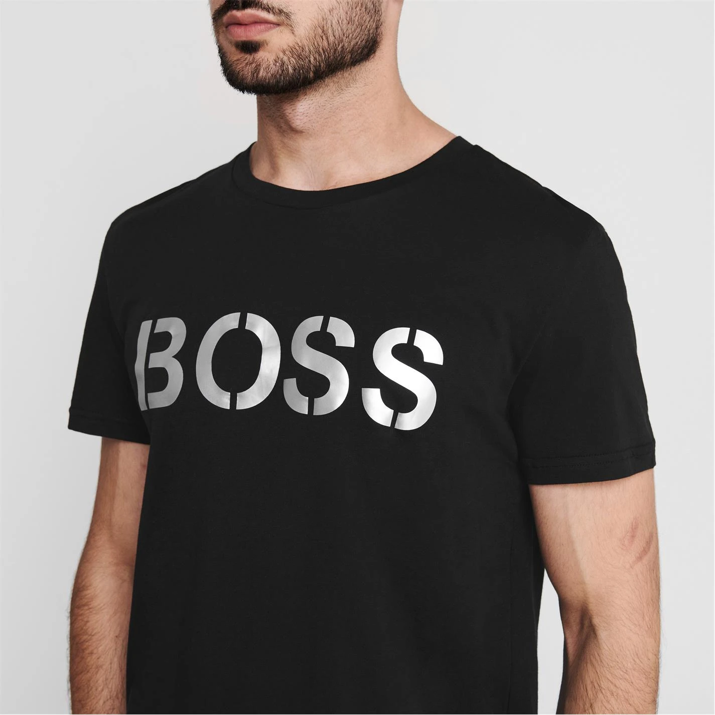 Boss Logo T Shirt 4 Boss Logo T Shirt - Image 4