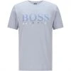 Boss Flocked Logo T Shirt