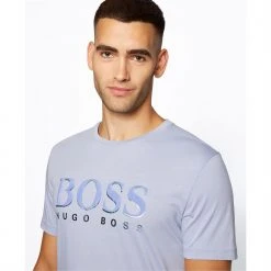 Boss Flocked Logo T Shirt -Outlet The Lux Evolve Store 58313918 xxl a3