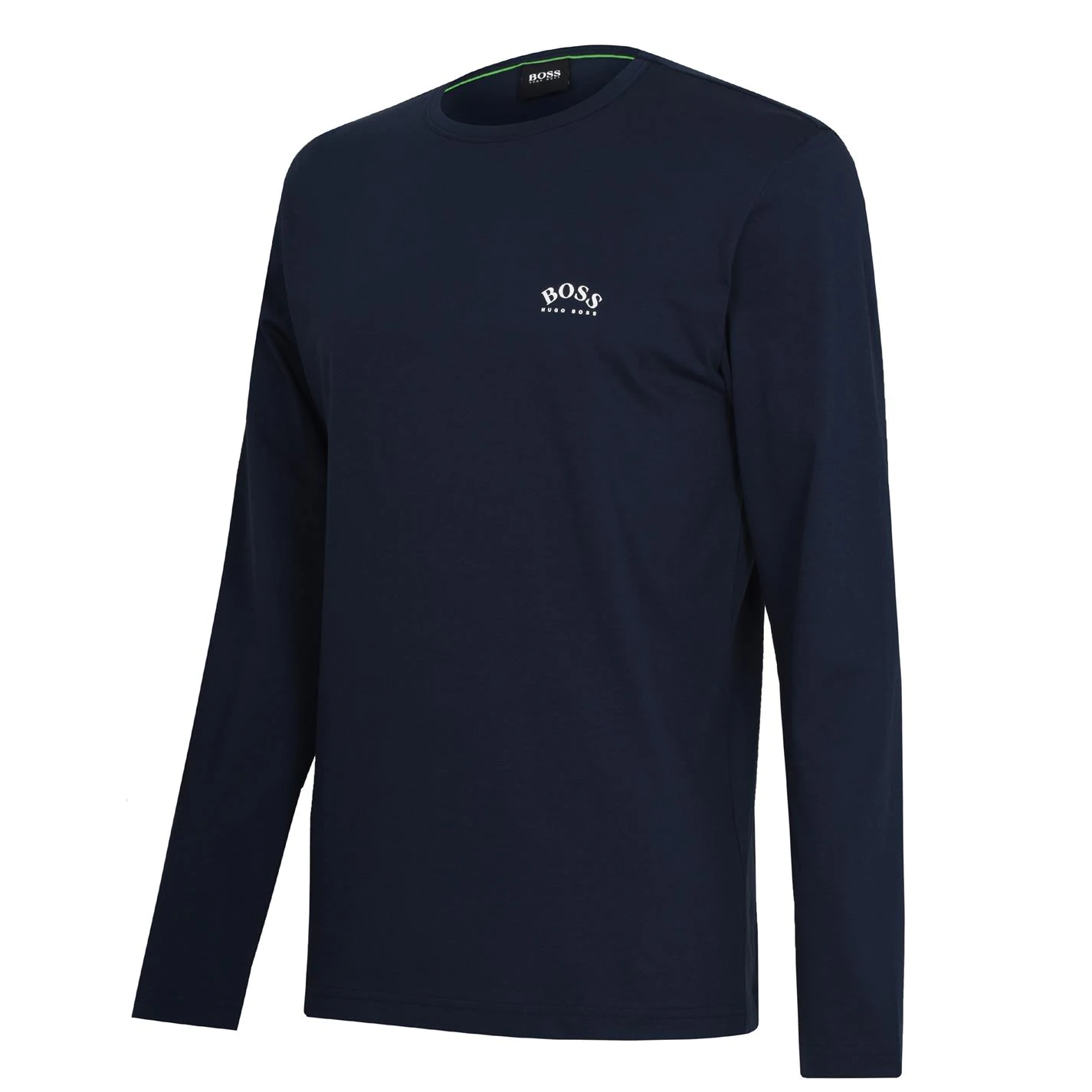 Boss Long Sleeve Curved Logo T Shirt 7 Boss Long Sleeve Curved Logo T Shirt - Image 7