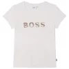 Boss Metallic Logo T Shirt