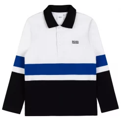 Boss Colour Block Polo Shirt