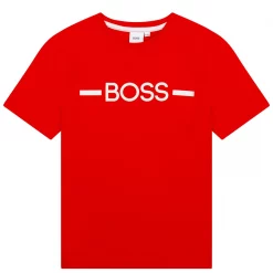 Boss Boys Logo T Shirt