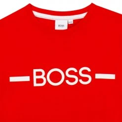 Boss Boys Logo T Shirt -Outlet The Lux Evolve Store 58872708 xxl a2