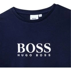 Boss Boss Logo Long Sleeve T Shirt Junior 6 Boss Boss Logo Long Sleeve T Shirt Junior -Outlet The Lux Evolve Store 58916118 xxl a2