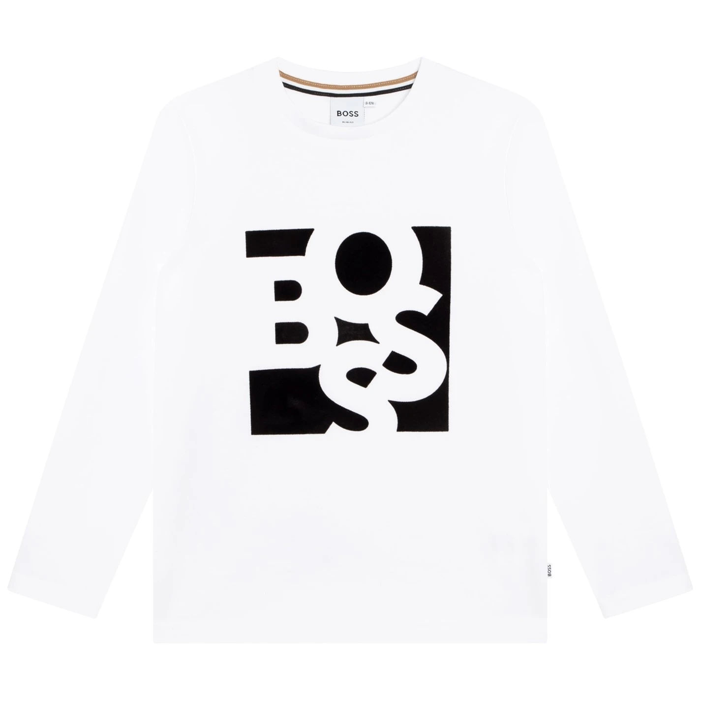 Boss Boss Long Sleeve T-Shirt Junior Boys 1 Boss Boss Long Sleeve T-Shirt Junior Boys
