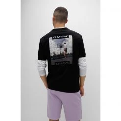 Hugo Dasketball T Shirt 7 Hugo Dasketball T Shirt -Outlet The Lux Evolve Store 59113903 xxl a2