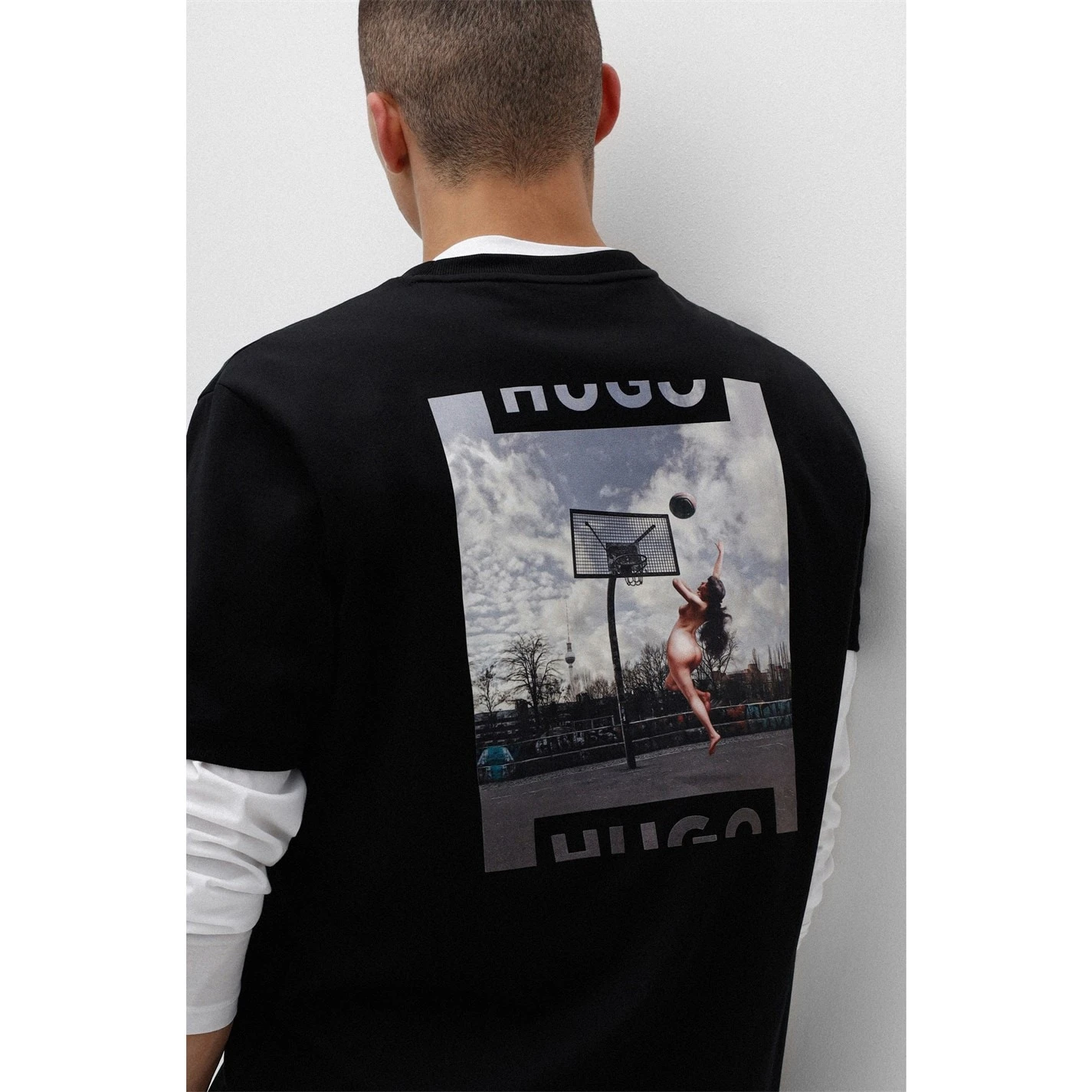 Hugo Dasketball T Shirt 4 Hugo Dasketball T Shirt - Image 4