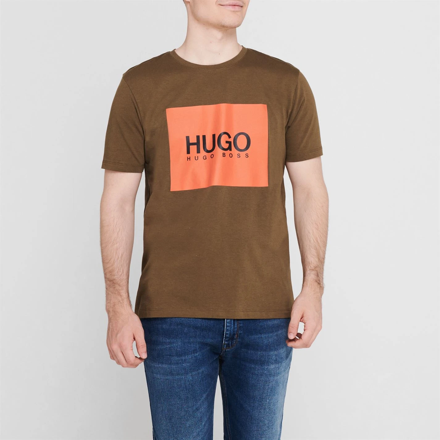 HUGO Square Logo T-Shirt 2 HUGO Square Logo T-Shirt - Image 2