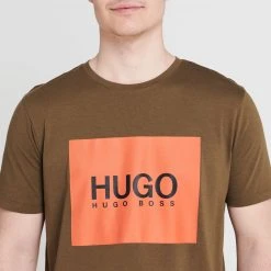 HUGO Square Logo T-Shirt 8 HUGO Square Logo T-Shirt -Outlet The Lux Evolve Store 59459116 xxl a3
