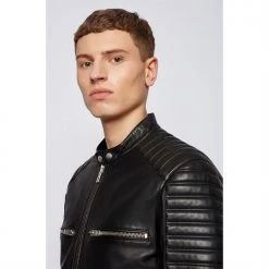 Boss Jakoby Leather Jacket -Outlet The Lux Evolve Store 60402703 xxl a5