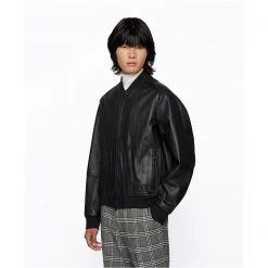 Boss Noran Leather Jacket 7 Boss Noran Leather Jacket -Outlet The Lux Evolve Store 60762003 xxl a1