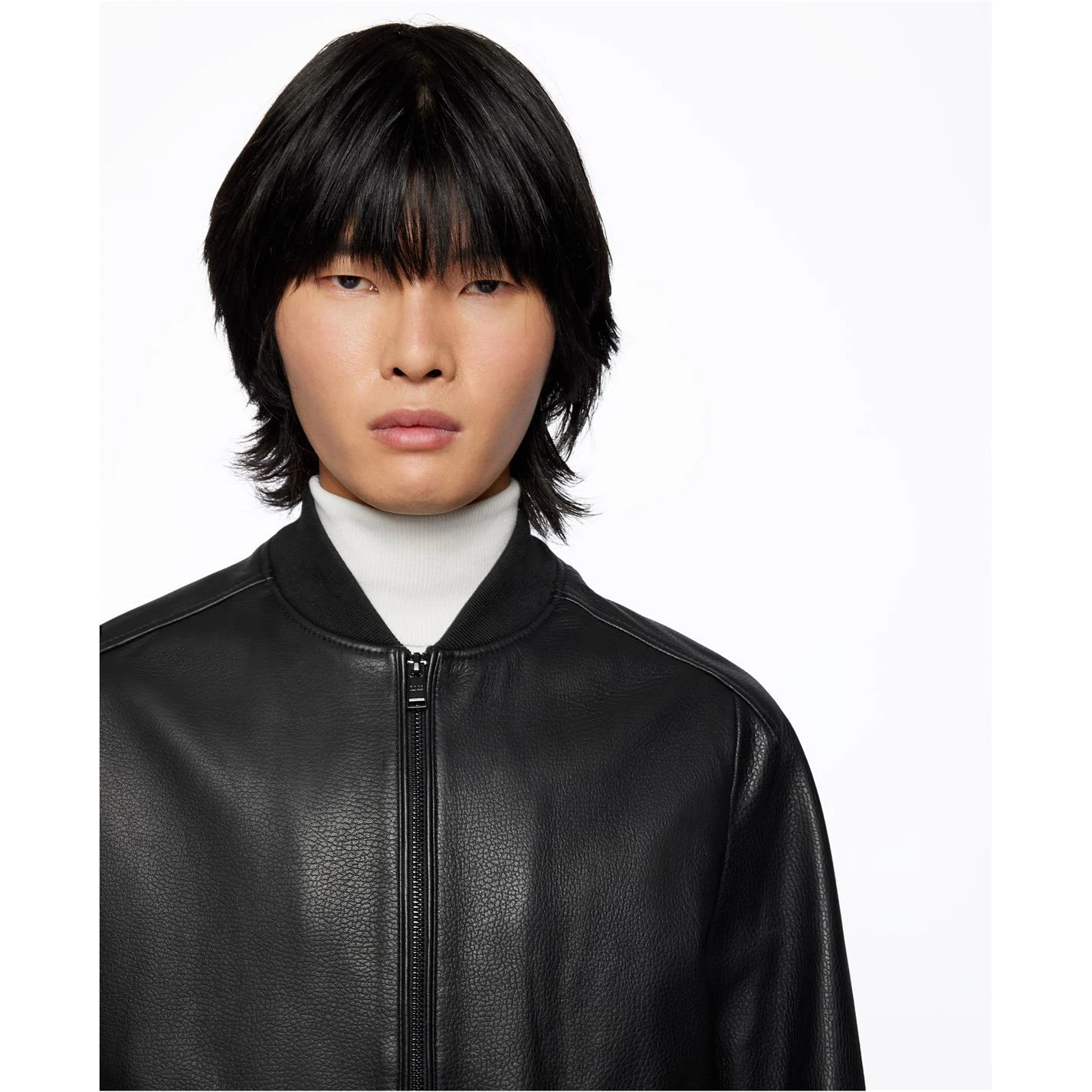 Boss Noran Leather Jacket 4 Boss Noran Leather Jacket - Image 4