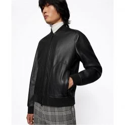 Boss Noran Leather Jacket 11 Boss Noran Leather Jacket -Outlet The Lux Evolve Store 60762003 xxl a5