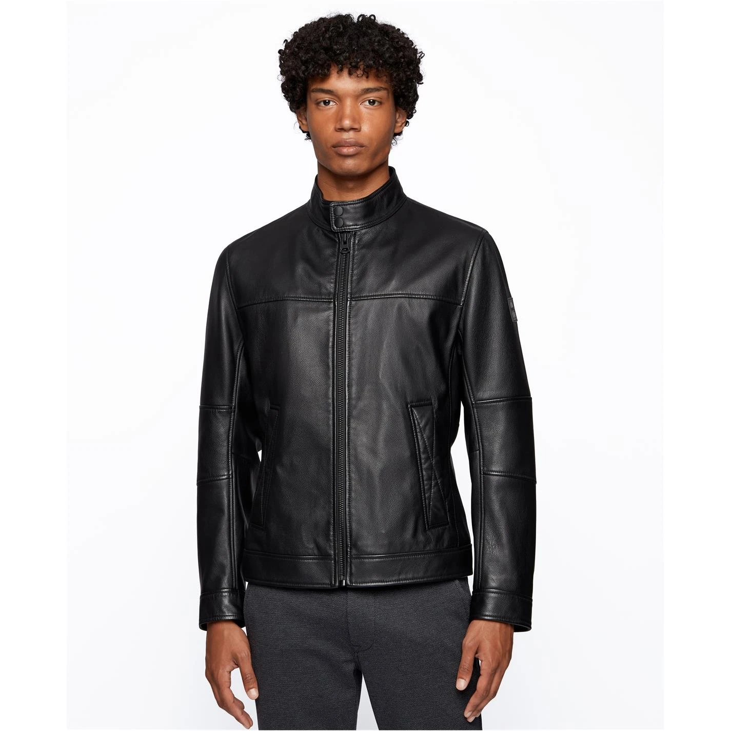Boss Josep Leather Jacket 2 Boss Josep Leather Jacket - Image 2