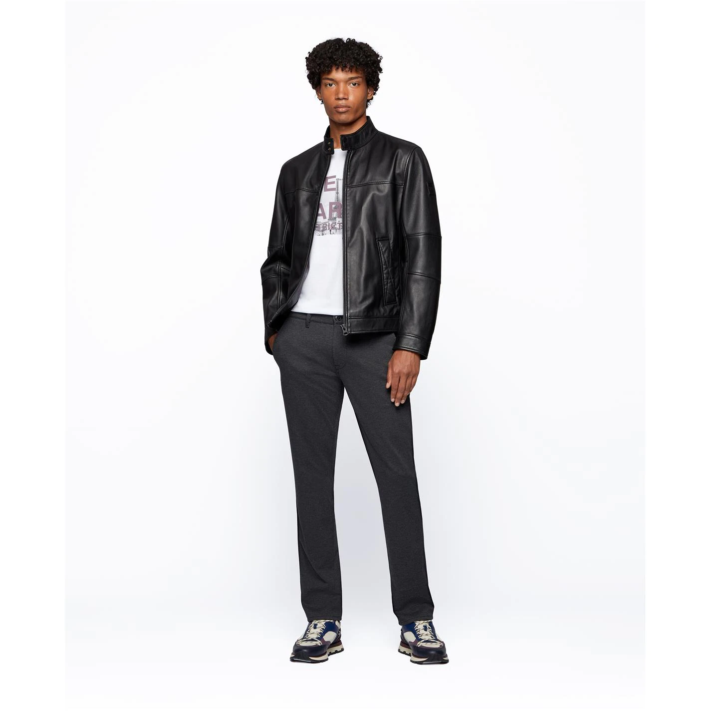 Boss Josep Leather Jacket 5 Boss Josep Leather Jacket - Image 5