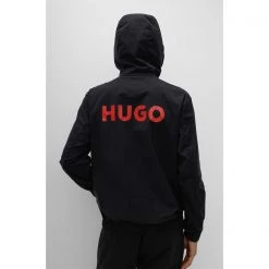 Hugo Benji Hooded Jacket 8 Hugo Benji Hooded Jacket -Outlet The Lux Evolve Store 60806403 xxl a2
