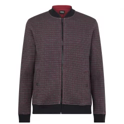 Boss Boss Zipped Bomber Jacket Mens