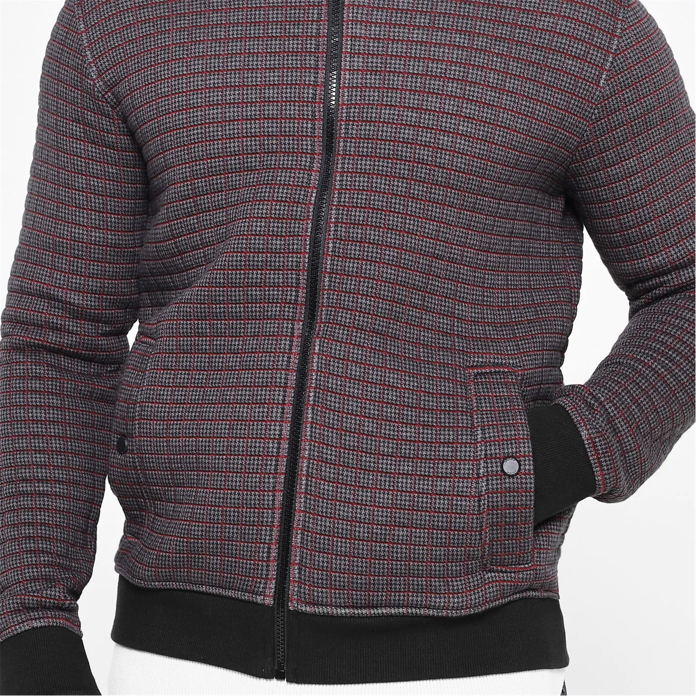 Boss Boss Zipped Bomber Jacket Mens 4 Boss Boss Zipped Bomber Jacket Mens - Image 4