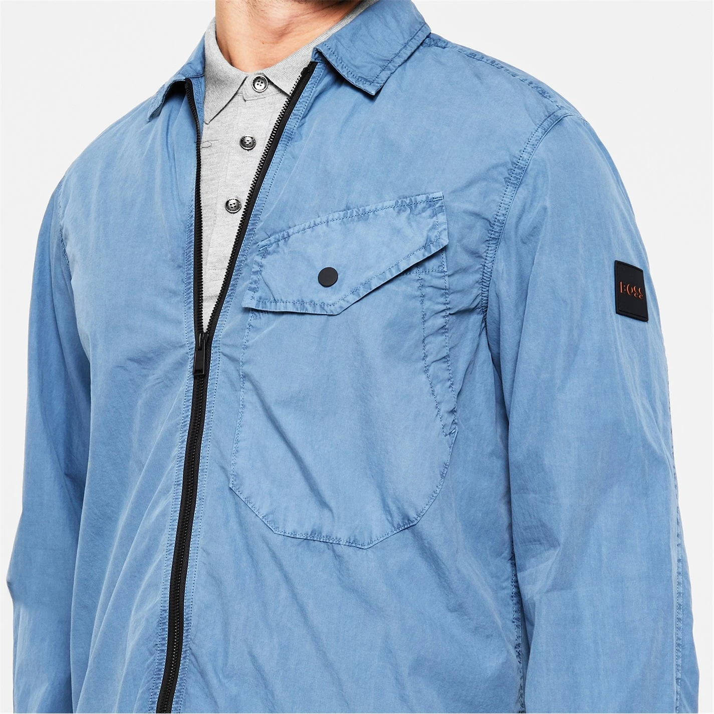 Boss Overshirt Mens 4 Boss Overshirt Mens - Image 4