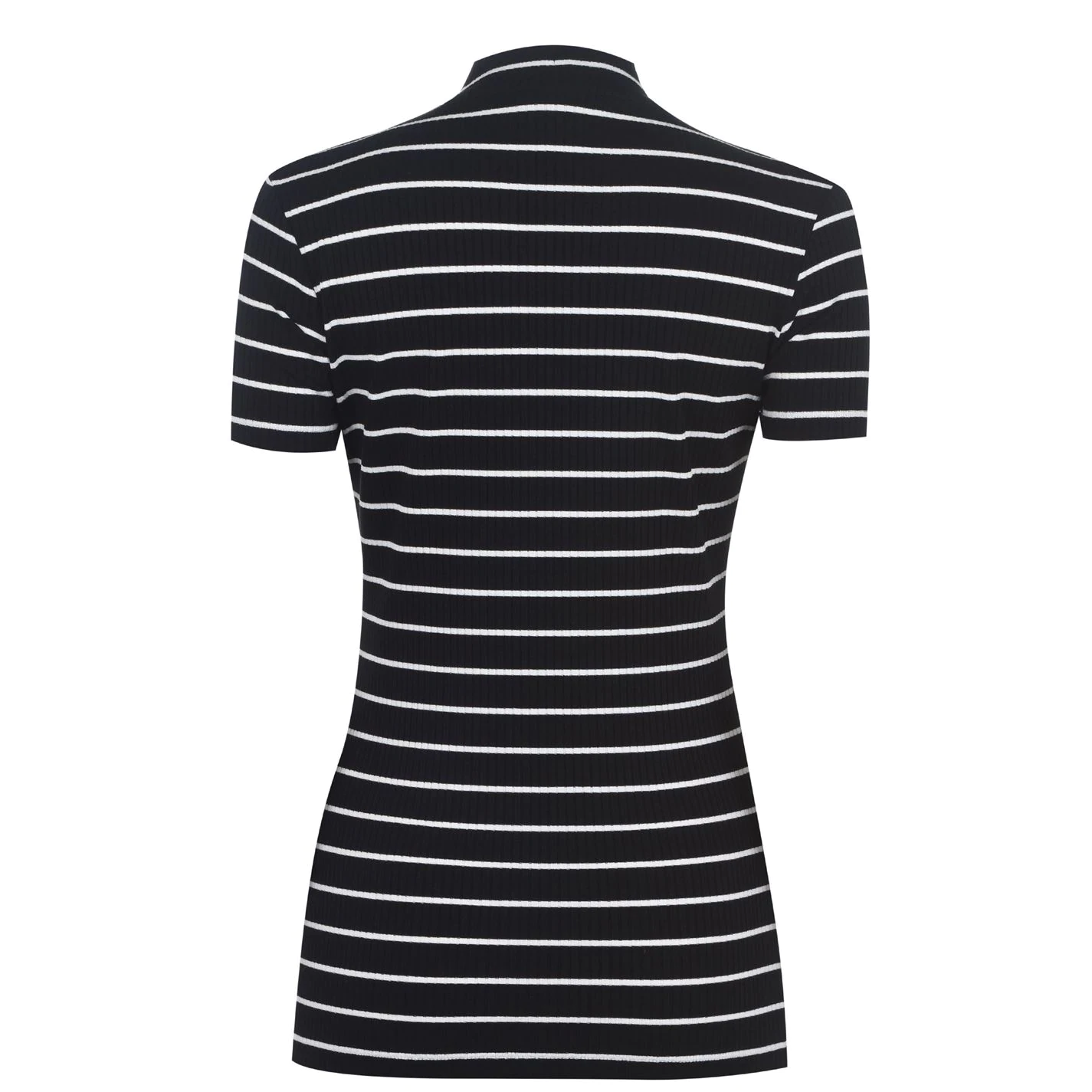HUGO Darline Stripe T Shirt 2 HUGO Darline Stripe T Shirt - Image 2