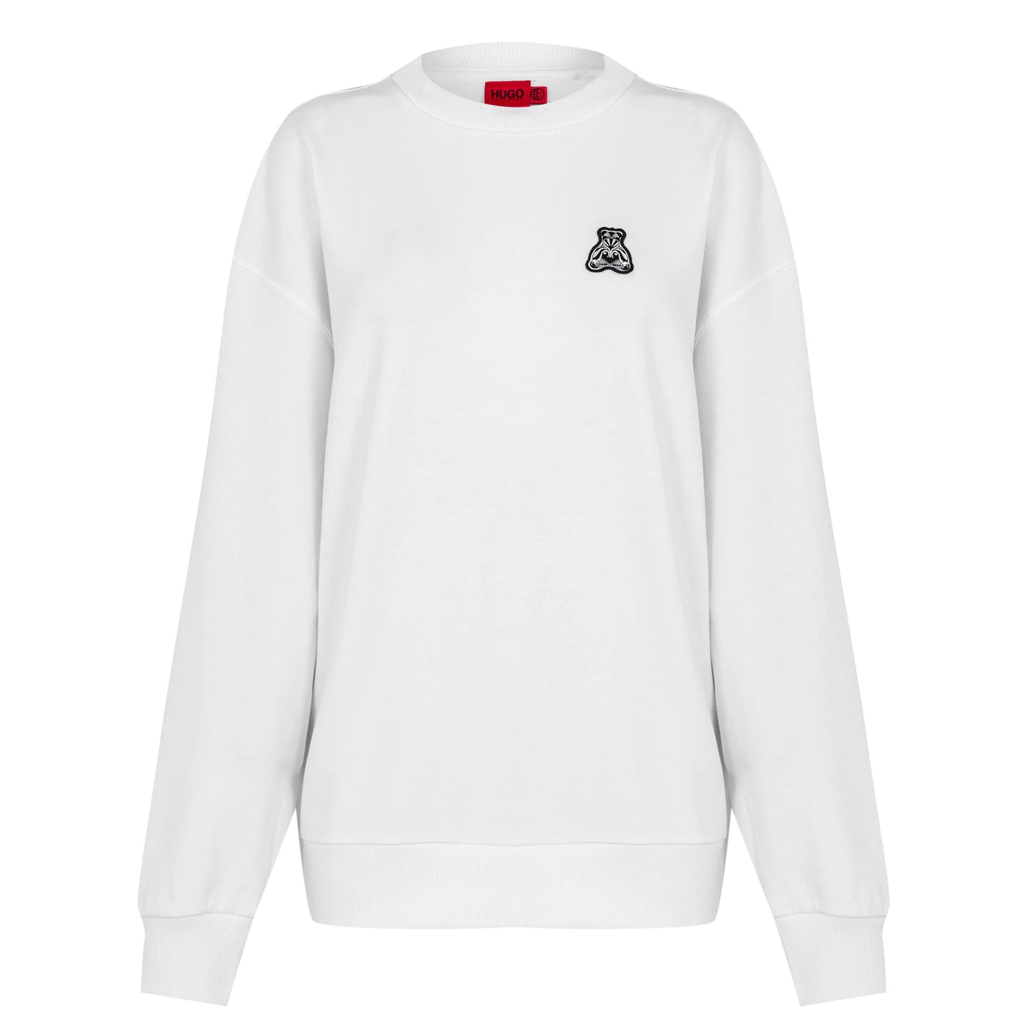 Hugo Hugo Panda Logo Crew Neck Sweater 1 Hugo Hugo Panda Logo Crew Neck Sweater