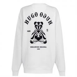 Hugo Hugo Panda Logo Crew Neck Sweater 14 Hugo Hugo Panda Logo Crew Neck Sweater -Outlet The Lux Evolve Store 66585601 xxl a10