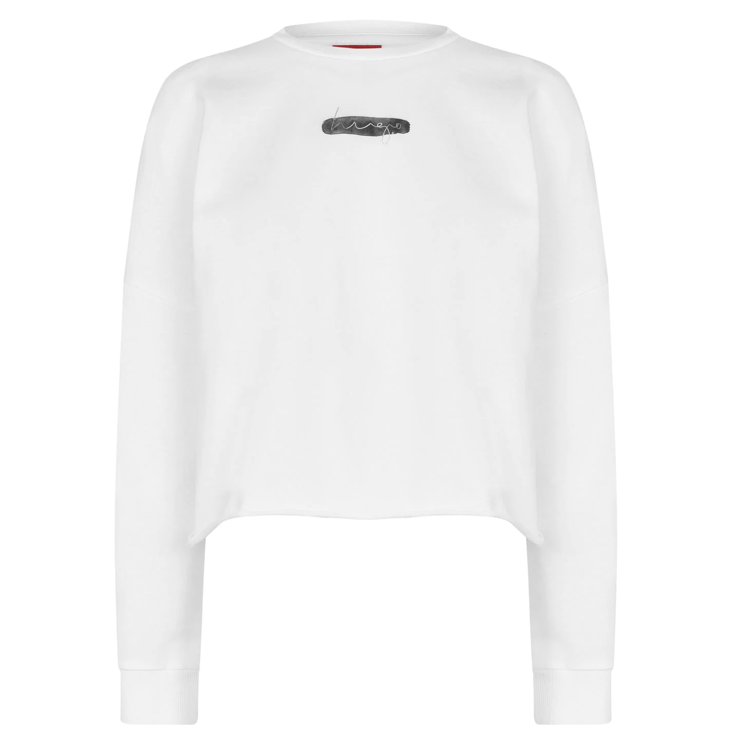 Hugo Logo Box Crew Neck Sweatshirt 1 Hugo Logo Box Crew Neck Sweatshirt