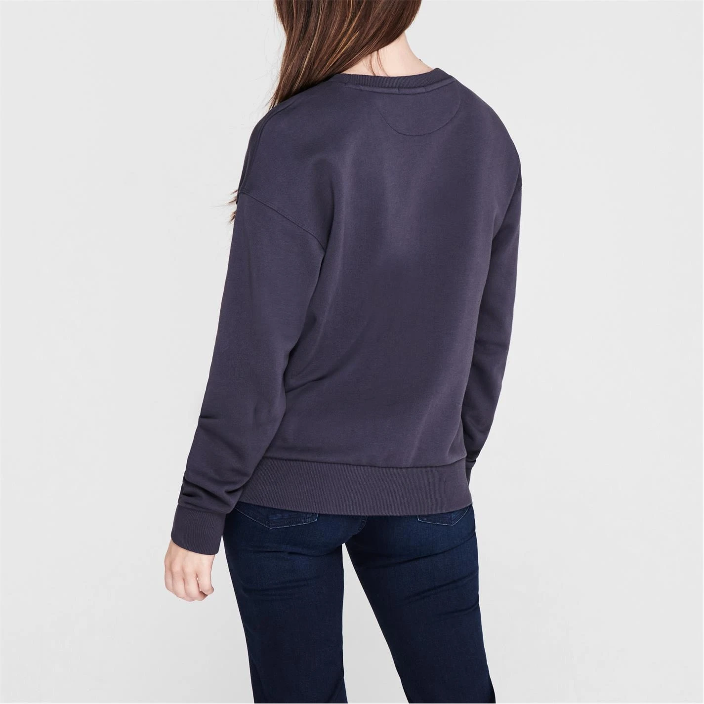 Hugo Double Logo Crew Neck Sweatshirt 3 Hugo Double Logo Crew Neck Sweatshirt - Image 3