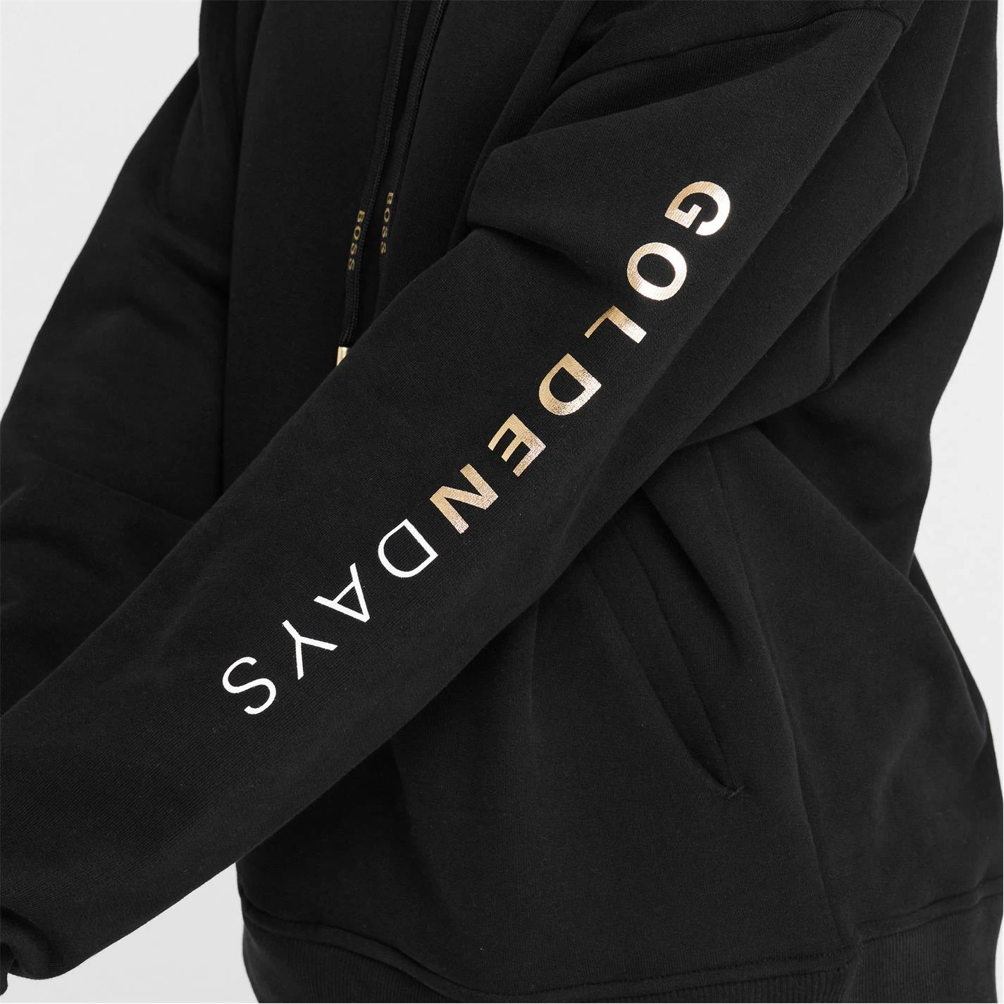 Boss Boss Eustce Gold Hoodie Ladies 7 Boss Boss Eustce Gold Hoodie Ladies - Image 7