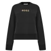Boss Elia Gold Crew Sweater