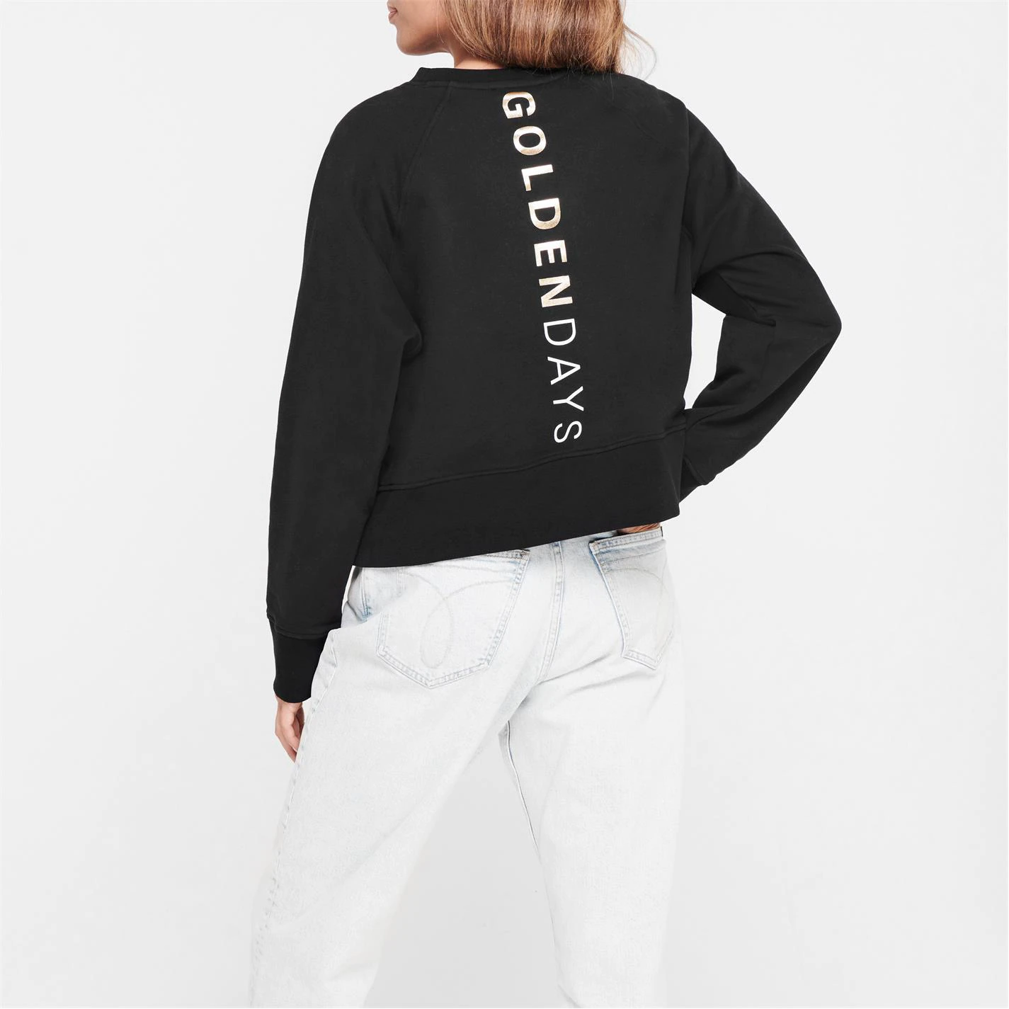 Boss Elia Gold Crew Sweater 3 Boss Elia Gold Crew Sweater - Image 3