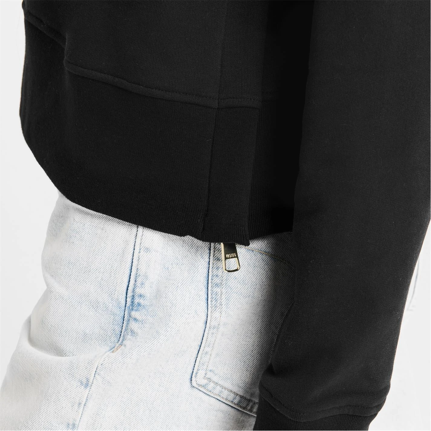 Boss Elia Gold Crew Sweater 6 Boss Elia Gold Crew Sweater - Image 6