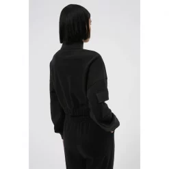 Hugo Davara Zip Crop Sweatshirt -Outlet The Lux Evolve Store 66682403 xxl a2
