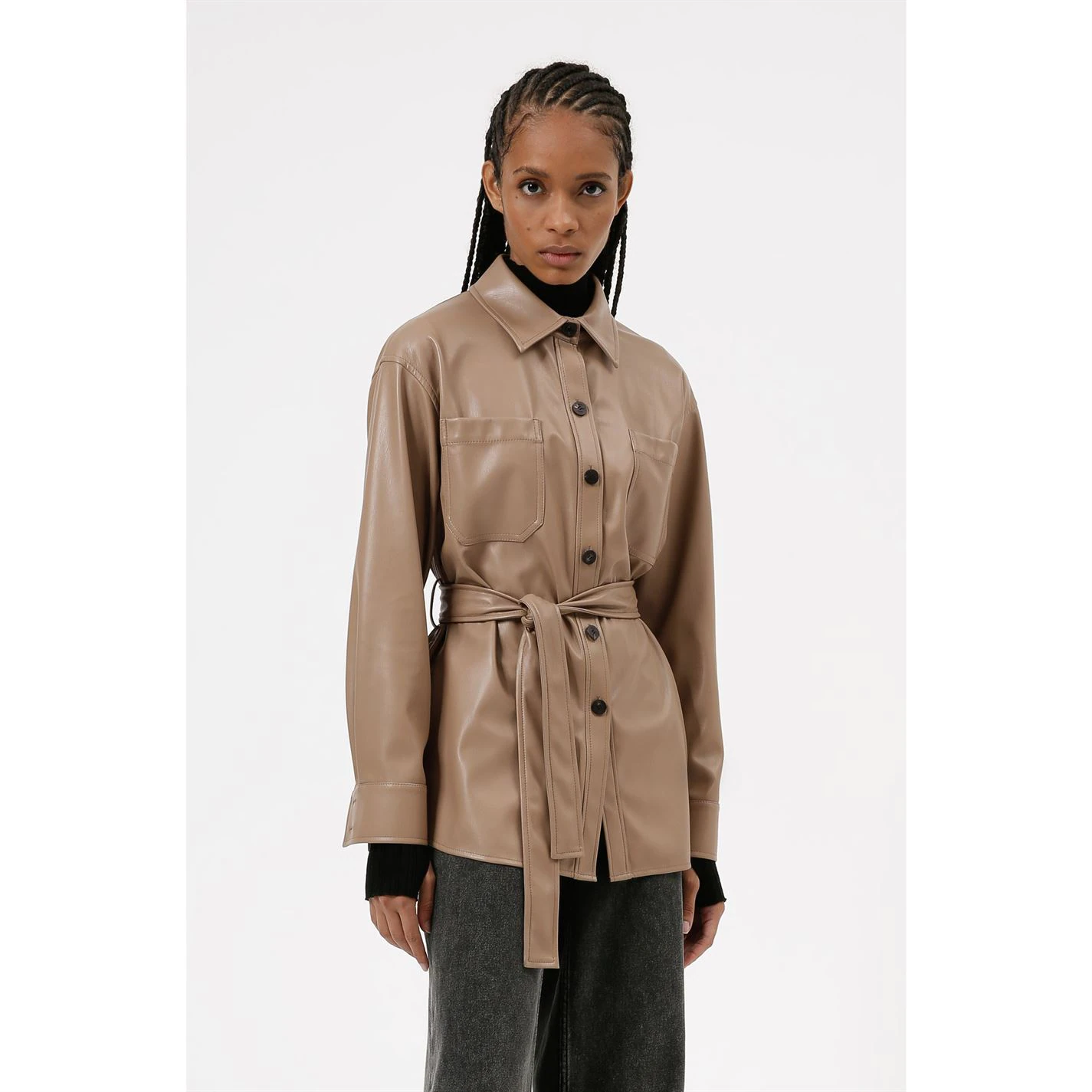 Hugo Amitasa Leather Jacket 2 Hugo Amitasa Leather Jacket - Image 2