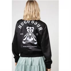 Hugo Panda Logo Bomber Jacket -Outlet The Lux Evolve Store 66742703 xxl a2