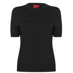 Hugo Hugo Samadi Short Sleeve Knit Ladies