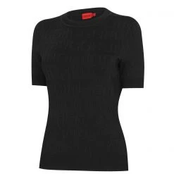 Hugo Hugo Samadi Short Sleeve Knit Ladies -Outlet The Lux Evolve Store 66767003 xxl a11