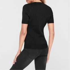 Hugo Hugo Samadi Short Sleeve Knit Ladies -Outlet The Lux Evolve Store 66767003 xxl a2