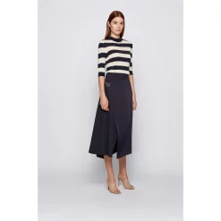 Boss Faleena Stripe Sweatshirt -Outlet The Lux Evolve Store 66858699 xxl a1