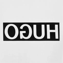 HUGO Neika Reversed Logo Hoodie -Outlet The Lux Evolve Store 67066101 xxl a12