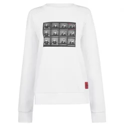 HUGO Nacita David Bowie Print Sweatshirt