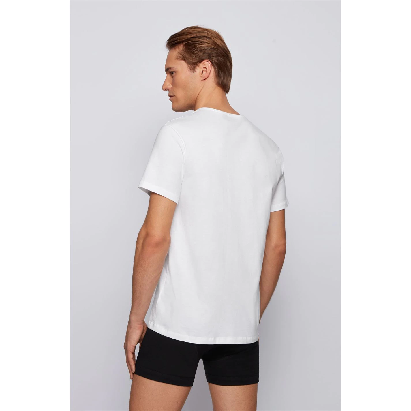Boss Boss 2 Pack V Neck T Shirt 3 Boss Boss 2 Pack V Neck T Shirt - Image 3