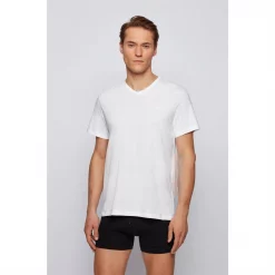 Boss Boss 2 Pack V Neck T Shirt 10 Boss Boss 2 Pack V Neck T Shirt -Outlet The Lux Evolve Store 68200301 xxl a3